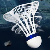 3Pcs/Set Outdoor Badminton Airshuttle Plastic Nylon Ball For Training Indoor Feather Shuttlecock Birdies Resistance Wind Ba J4G4