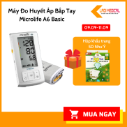 Máy Đo Huyết Áp Bắp Tay Microlife A6 Basic Trắng