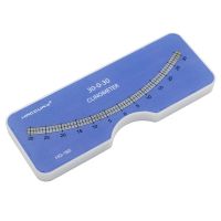 HACCURY Cassette with Steel Ball Angle Meter Horizontal Bubble Angle Ruler Measuring Instrument Level Ruler 30 Degrees