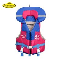 Daiseanuo Child Life Jacket Kid Swim Trainer Life Vest PFD with Head Supportive Swimsuit Buoyancy Collar Adjustable Safety Strap  Life Jackets