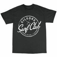 เสื้อยืดวินเทจ Kilgore Surf Club เสื้อยืดคัมภีร์ของศาสนาคริสต์ตอนนี้แรงบันดาลใจมาร์ตินชีนตลกผ้าฝ้ายเสื้อลําลองเสื้อทีเชิ