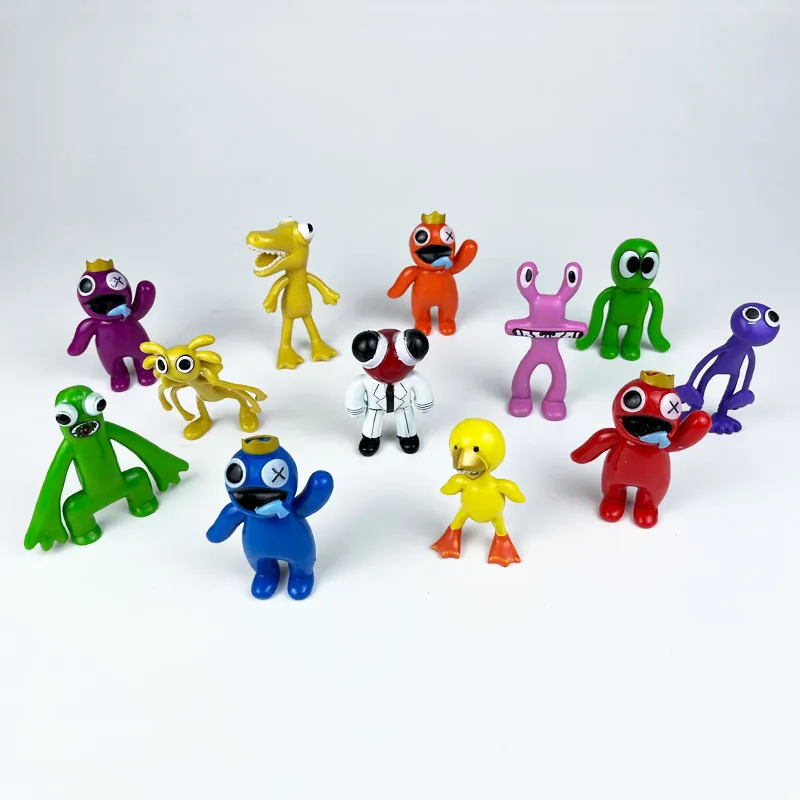 2022 Roblox Rainbow Friends Figuras Modelo Bonecas Anime Figura Horror  Jogos de Carro Bolo Decoração Crianças Brinquedos Presente