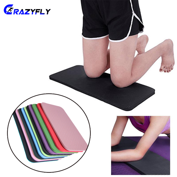 Crazyfly Yoga Mat Knee Pad Elbow Cushion 6mm Fits Standard Mats for