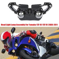 Motorcycle Front Headlight Head Light Lamp Assembly for Yamaha YZF-R1 YZF R1 2009 2010 2011