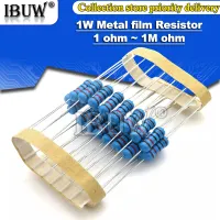 20pcs 1W Metal film resistor 1 1R 1M 2R 10R 22R 47R 100R 330R 1K 4.7K 10K 22K 47K 100K 330K 470K 1 2 10 22 47 100 330 ohm