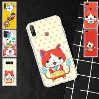 145GT Jibanyan Yoki โปร่งใส อ่อนนุ่ม เคสโทรศัพท์ หรับ Realme Narzo C12 C17 C35 C25Y C30S C25S 7I C15 C21Y C11 C20A 8S C1 C2 C3 C55 C20 8 C21 C25