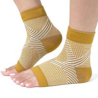 1Pair Plantar Fasciitis Compression Ankle Brace SocksSleevesProvides Foot Arch Support. Heel Pain Tendonitis