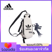 （ของแท้อย่างเป็นทางการ） ADIDAS Mens and Womens Crossbody Bags B47 - The Same Style In The Mall