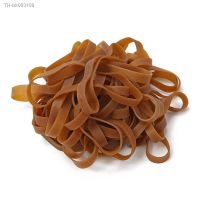 ☂✖♟ 50/100Pcs 102x10mm Large Rubber Band High-quality Stretchable Sturdy Yellow Rubber Rings Rubber Elastic Bands