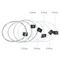 Orphee nx35 ไนล่อนสายกีต้าร์คลาสสิก 6 ชิ้นครบชุดเปลี่ยน (.028-.045) แกนไนล่อนเงินแจ็คเก็ตลวดฮาร์ดความตึงเครียด