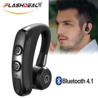 iFlashDeal หูฟังบลูทูธ Bluetooth ชุดหูฟังบลูทู ธ ไร้สายแขวน สามารถลดเสียงรบกวนได้เท่านั้น ระบบเสียงสเตอริโอ ไมโครโฟนในตัว Wireless Earbuds Bluetooth Headset Earphones