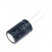 100PCS 3300UF 16V 3300MFD 16โวลต์13*21Mm อลูมิเนียม Electrolytic Capacitor 3300mf16v 16v3300mf 3300uf16v 16v3300uf