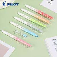 ชุดสี J14 6สี Pilot SFL-10SL ธรรมชาติ Frixion ปากกาไฮไลท์ลบได้สีสะท้อนแสงพาสเทลปากกามาร์กเกอร์6สี