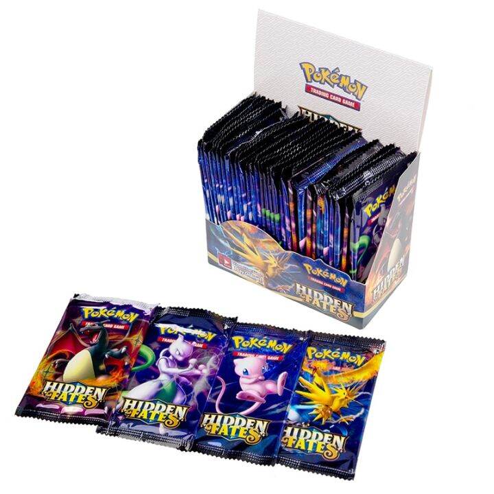 English Version 324Pcs/Box Pokemon TCG Sun Moon Hidden Fates Evolutions ...