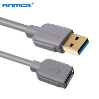 Anmck Kabel Ekstensi USB 3.0 Extenter untuk PC Laptop Smart-TV PS4 Xbox Proyektor USB 2.0 Kabel Data Kabel Pria Ke Wanita