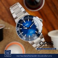 Oris Aquis Date Calibre 400 สีฟ้า 41.5mm (01 400 7769 4135-07 8 22 09PEB) Avid Time โอริส ของแท้ ประกันศูนย์