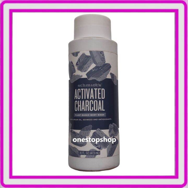 Schmidt's Natural Body Wash Activated Charcoal 473mL Lazada PH