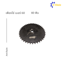 เฟืองโซ่แผ่นเรียบ (TA) เบอร์ 60 / 40 ฟัน เฟืองโซ่ Sprocket and Chain