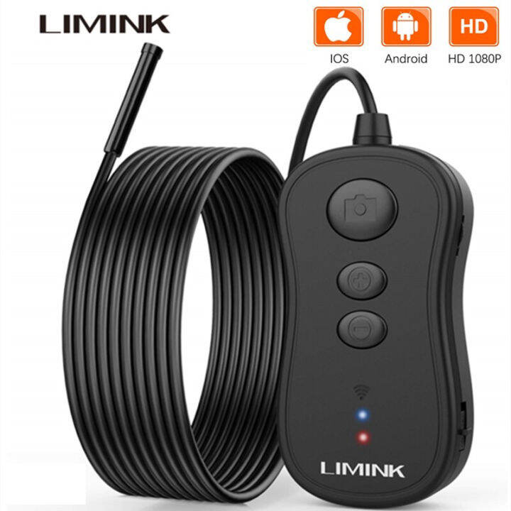 【COD】LIMINK Industrial Endoscope 1080P HD Camera 5.5mm Borescope Snake