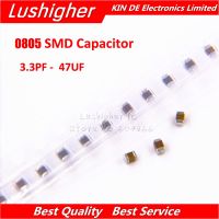 100pcs 0805 SMD 100V X7R 10% 1PF-47UF 68PF 100PF 470PF 100nf 10nf 1UF 22UF 4.7UF 10UF 10NF SMD Thick Film Ceramic Capacitor