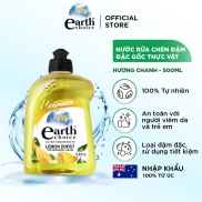 Nước rửa chén đậm đặc gốc thực vật Earth Choice khử sạch mùi tanh và dầu mỡ