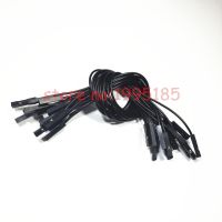 20pcs New 1p to 1p 20cm Black female to female jumper wire Dupont cable 26AWG