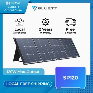 BLUETTI EB70(Blue) Power Station + Solar Panels, Camping Depot