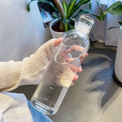 【jw】۞☂  New Plastic Bottle with Large Capacity Leakproof Drink Drop-resistant Sport Bottles