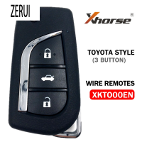 ZR สำหรับ5Pcs Xhorse 2/3/4ปุ่ม VVDI Key Tool Universal Remote Keys XKTO00EN/XKTO01EN/XKTO10EN สำหรับ Toyota VVDI2 Programmer