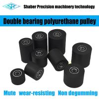 The manufacturer supplies 635 626 698 6800 double bearing polyurethane guide pulley and Pu pulley rubber coated bearing