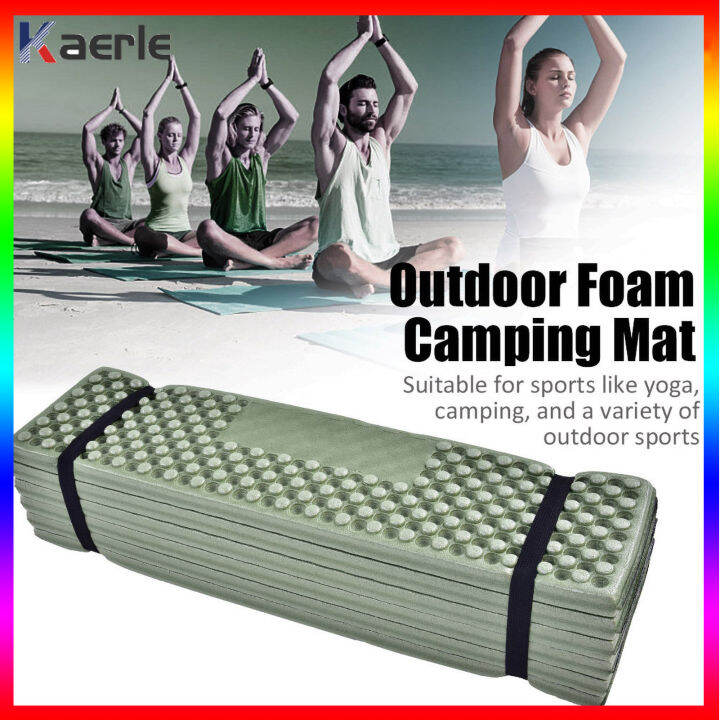 Folding foam store camping mattress