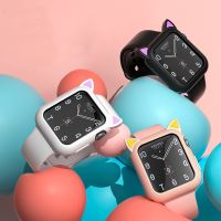 ZZOOI For Apple Watch Case 44mm 40mm 38mm 42mm Bumper Screen Protector Cover Scratch Shockproof Accessories For Iwatch Series 6 SE 5 4