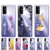 【Shell set]สำหรับ HONOR 30กรณี BMH AN10 Etui Soft Silicon TPU กลับบน Huawei Honor 30 Pro ฝาครอบโทรศัพท์ Honor30 Pro Plus EBG AN10กันชน