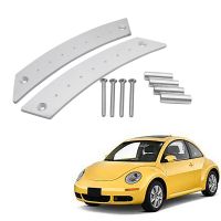 1Pair Metal Door Panel Pull Handle Set for Beetle 1998-2010 Interior Door Grab Pull Handles Replacement