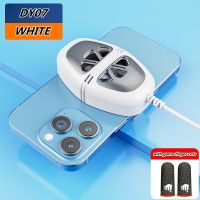 ♝ DY07 Mini Mobile Phone Cooling Fan Turbo Hurricane Game Cooler Cell Phone Cool Heat Sink for IPhone Android Air-cooled Radiator