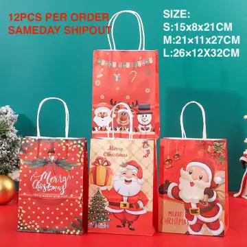 Shop Gift Paper Bags For Christmas with great discounts and prices online -  Jan 2024