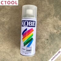 สี สเปรย์ Kobe โกเบ TOA ทีโอเอ สีใส clear 931 400cc สีพ่น สีเอนกประสงค์ ของแท้ - Authentic Acrylic Lacquer Spray (Clear) - ซีทูล Ctool