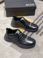 Original Ecco Mens outdoors Fashion Casual shoes work shoes leather shoes SHY62827