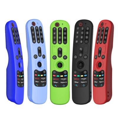 For LGAN-MR21GC AN-MR21GA AN-MR21N MR21GA Remote Control Cases Soft Silicone Protective Silicone Covers Fully Fit Shockproof