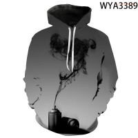 New New 3D Printed Smoke Hoodies Men Women Children Sweatshirts Fashion Streetwear Pullover Long Sleeve Boy Girl Kids Jackettrend