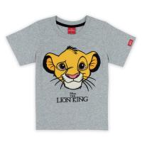 FASHION Disney Lion King Boy Simba T-shirt - เสื้อยืดเด็กผู้ชายไลอ้อนคิงลายซิมบ้า  สินค้าลิขสิทธ์แท้100% Characters Studio TEE