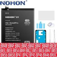 NOHON Battery For Redmi Note 9 Pro 8 11 Xiaomi Mi A3 Lite Mix 4 BM4W BM4F BM47 BM3M BM58 BM5A BM22 BM36 BM4J BM4S BM4X Bateria bawjls159