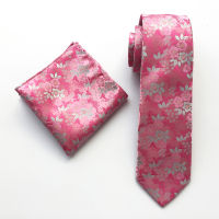 Mens TIES เนคไทผ้าไหมโพลีเอสเตอร์คลาสสิกชุดเดรสแบบผูกสำหรับชายงานแต่งงานทางธุรกิจอย่างเป็นทางการ Party (สีชมพู)