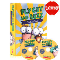Fly Guy and buzz fly boy graded books 15 volumes with 2CD English original full-color English primary chapters Bridge Book Childrens interesting books primary and secondary school students extracurricular reading Tedd Arnold