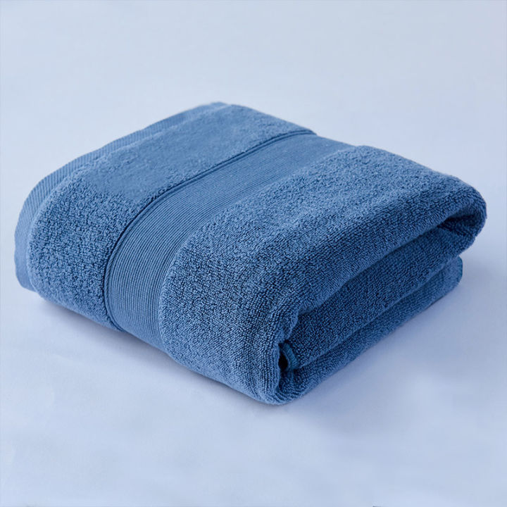 ผ้าห่อเยอะในบ้านผ้าฝ้ายผ้าเช็ดตัวซับน้ำได้ดีผ้าขนหนูอาบน้ำขนาด70x140ซม