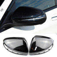 2 Pcs LHD สำหรับ Benz C W205 E W213 GLC-Class X253 S Class W222 ABS รถกระจกมองหลังฝาครอบ Trim อุปกรณ์เสริม