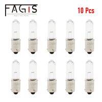 {ร้อน} Fagis 10 Pcs 1156 BAY9S H21W 12V 24V 21W หลอดฮาโลเจนเบรคสัญญาณไฟรถหลอดไฟแก้วควอตซ์ Clearance