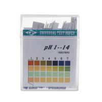 P82D แถบ100 1-14 PH กรดอัลคาไลน์ตัวบ่งชี้กระดาษชุดการทดสอบด้วยกระดาษลิตมัสน้ำลายน้ำ