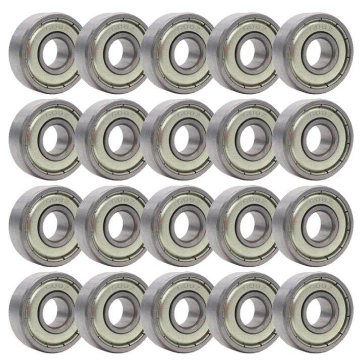 20Pack, 608Z Wheel Bearings for Any Products Using Roller Skate Wheels Bearing Steel Lazada