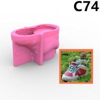 ™℡ 3D Silicone Molds Keai children 39;s shoes Silica Gel Mould Succulent Plant Pot Home Decor DIY Cactus Plaster Clay Resin Craft C74